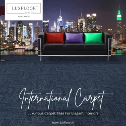 Luxfloor Carpet Tiles for Office Space - Stylish and Durable