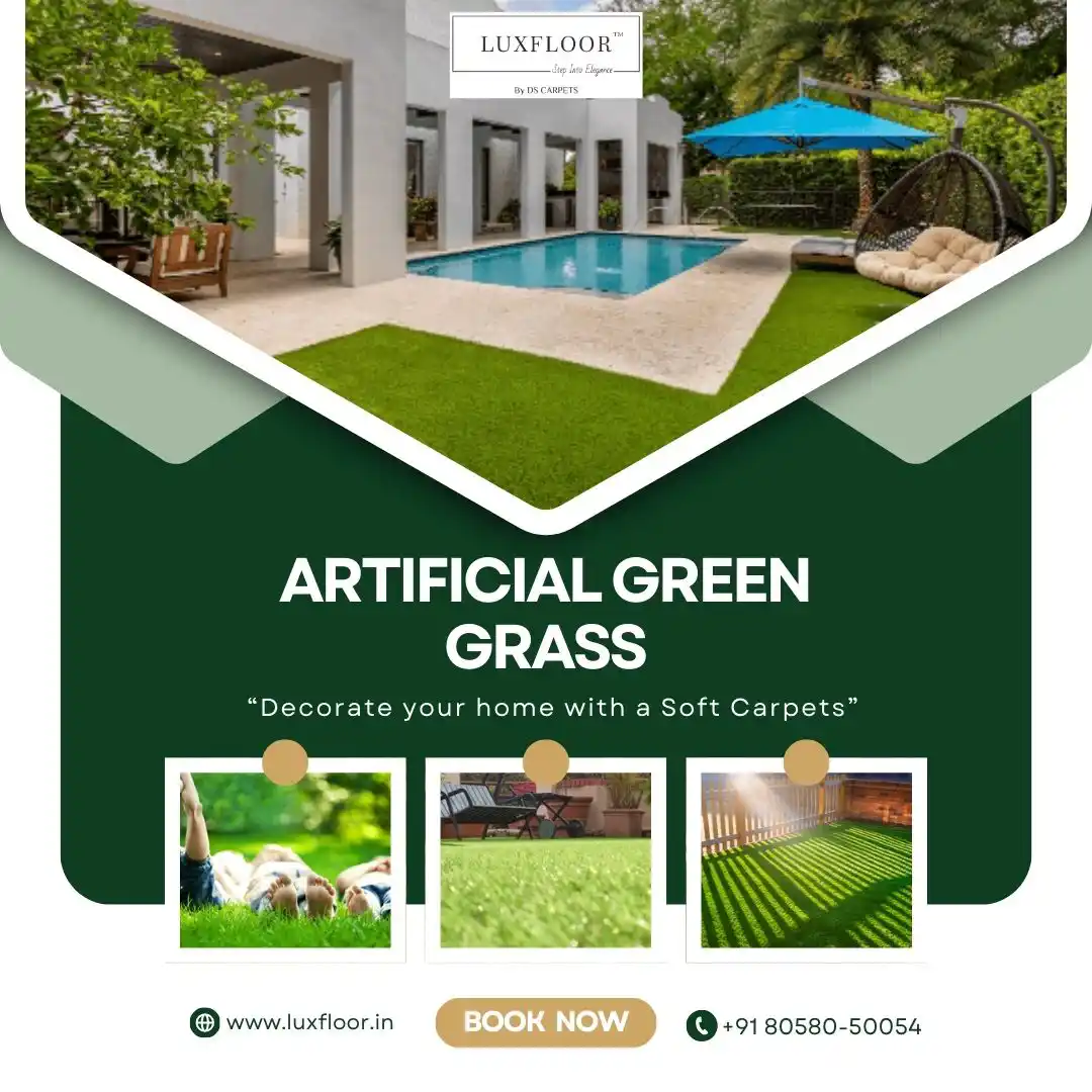Discover Luxfloor’s Premium Artificial Green Grass Carpets