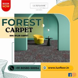 Best Luxurious Dark Forest Green Carpet | Luxfloor