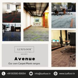 Premium Office Carpet Tiles in Delhi | Luxfloor